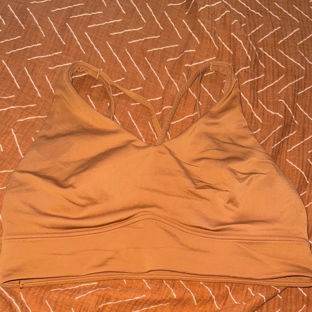 Lululemon Athletica Tan Sports Bra